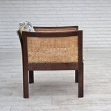 1970s, Danish design by Illum Wikkelsø, armchair model "Plexus", teak wood,