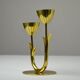 Tulip shaped Candle holder by Gunnar Ander for Ystad-Metall, Sweden, 1950s/1960s
