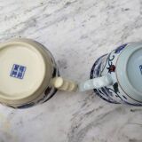 Pair of teacup, lid and infuser