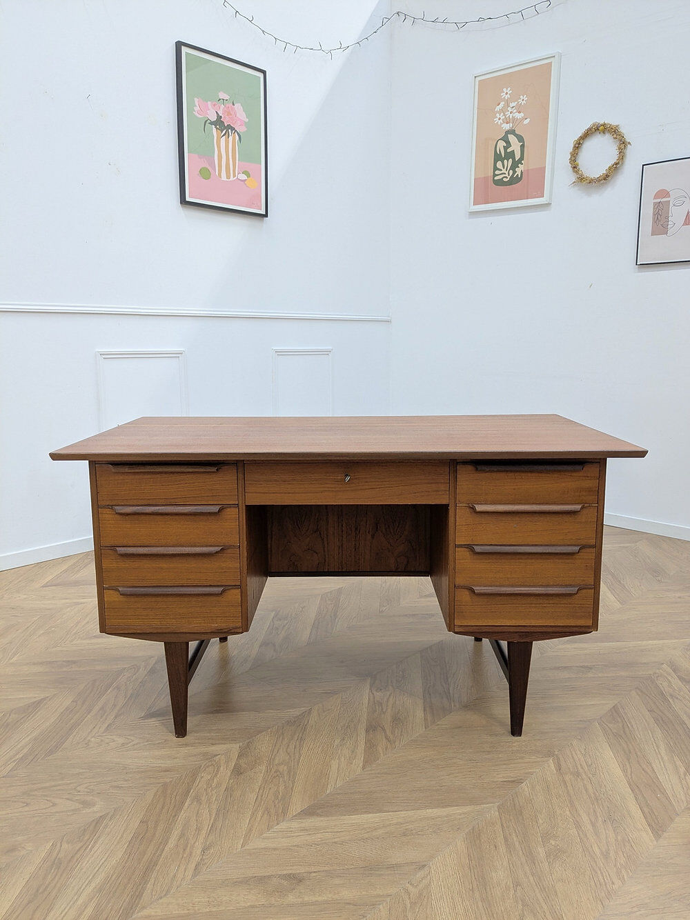 Vintage Scandinavian desk