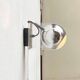 German wall lamps model 540 from the mid-century space age in the style of Gino Sarfatti, 1960s, set of 2.