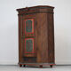 Wedding cabinet painted in folk art from rustic farm dated 1818