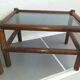 Tables in rattan