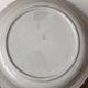Vintage sublime white and blue hollow dish Badonviller earthenware