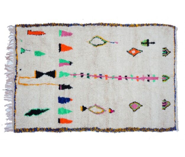 Colorful Berber carpet 250 x 150cm