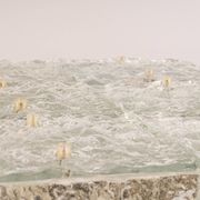 Large Murano glass ceiling light by Kalmar, Austria, 1960s.
