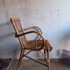 Vintage rattan armchair