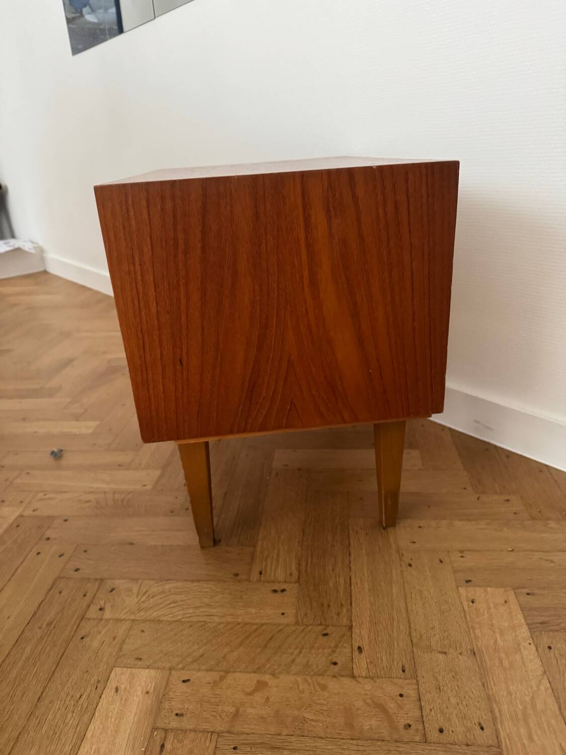 Scandinavian side table/dresser in vintage teak from the 1950s-1960s.