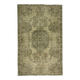 Tapis vintage turc tissé à la main unique en son genre - charme vintage rustique 202x 126 cm