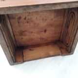 Walnut curtain binder early twentieth century