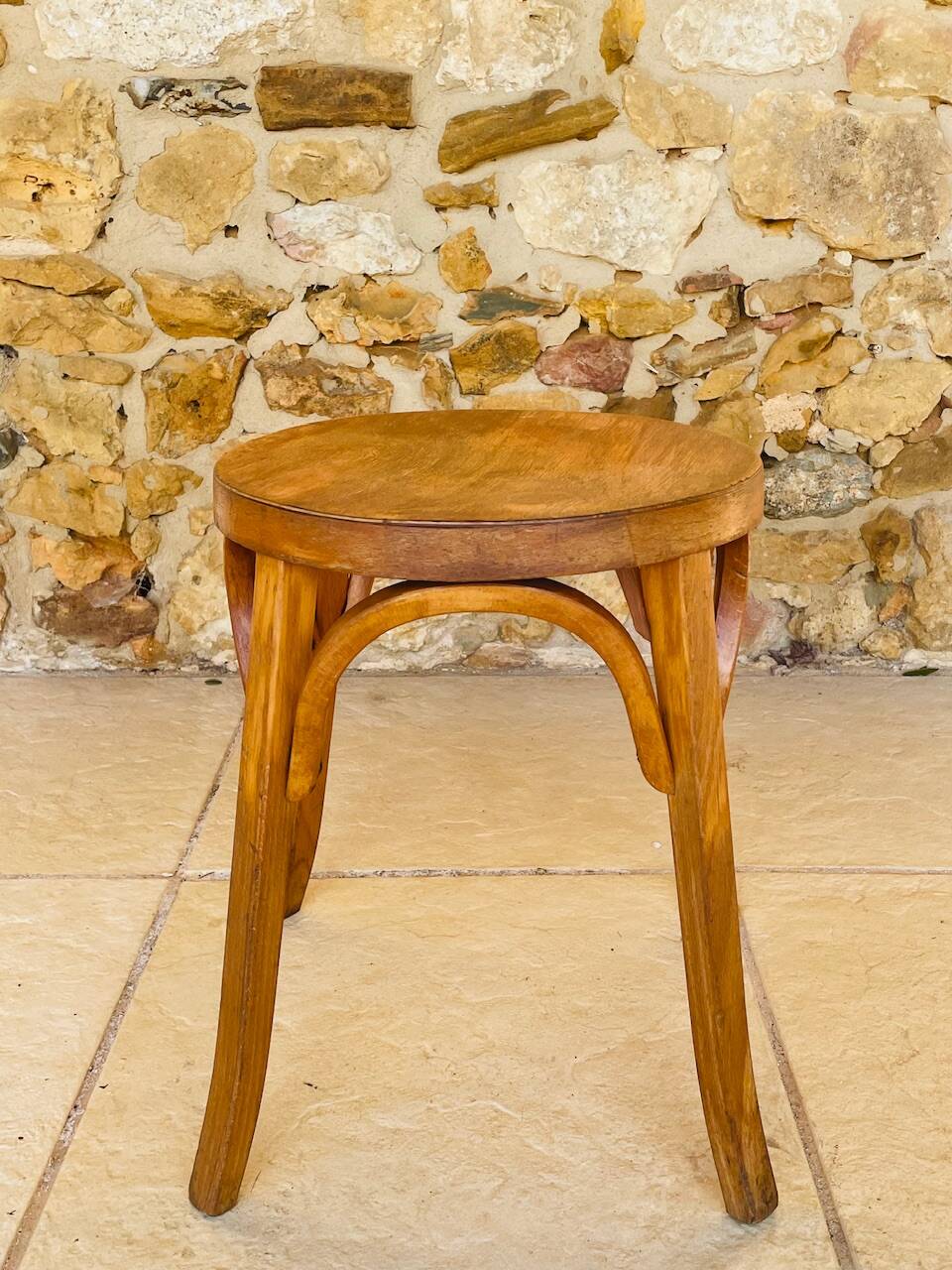 Model 92 Vintage Stool by Baumann, 1950s