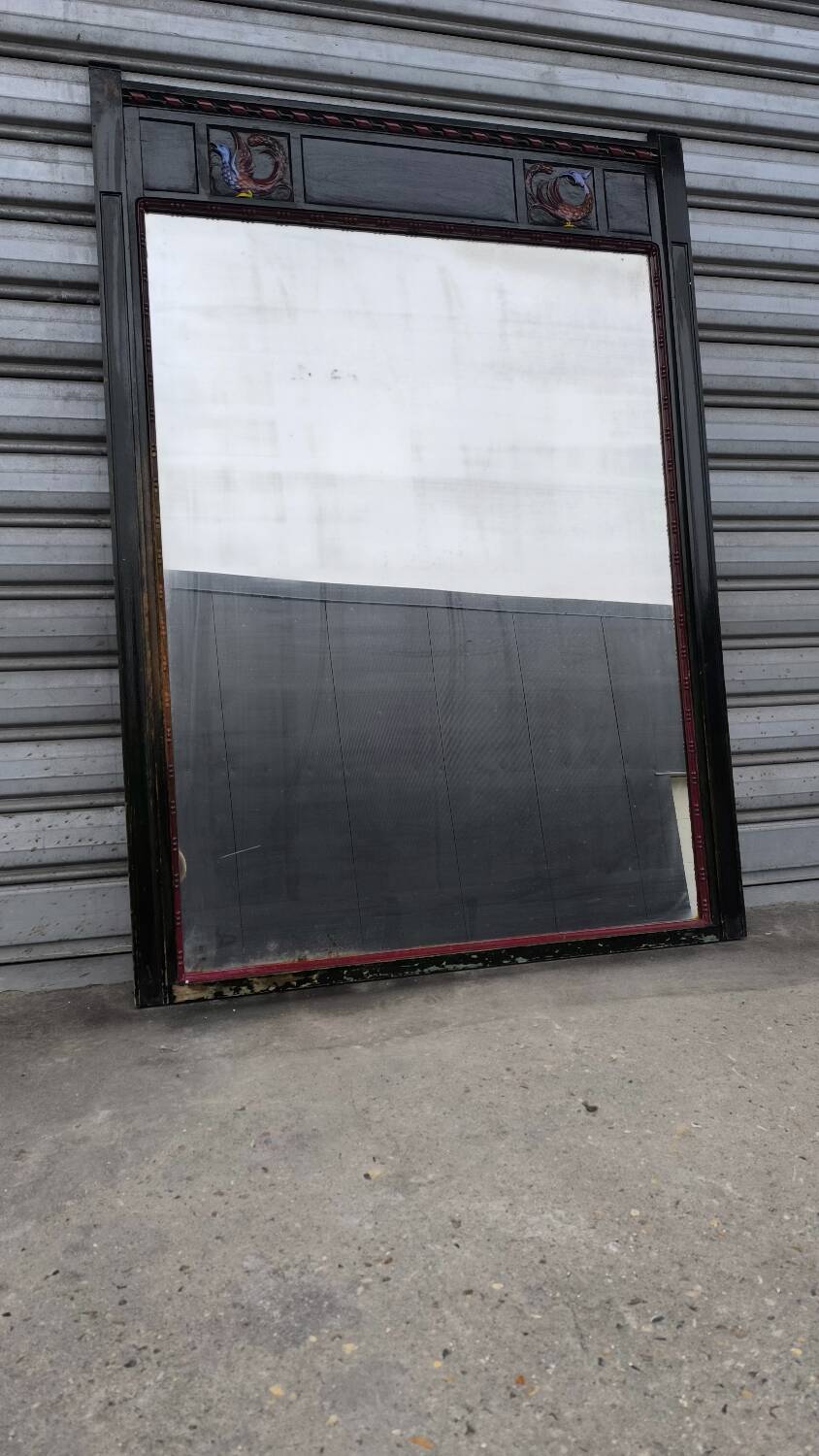 Japanese trumeau mirror, 1950s