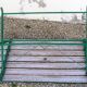 Folding garden table