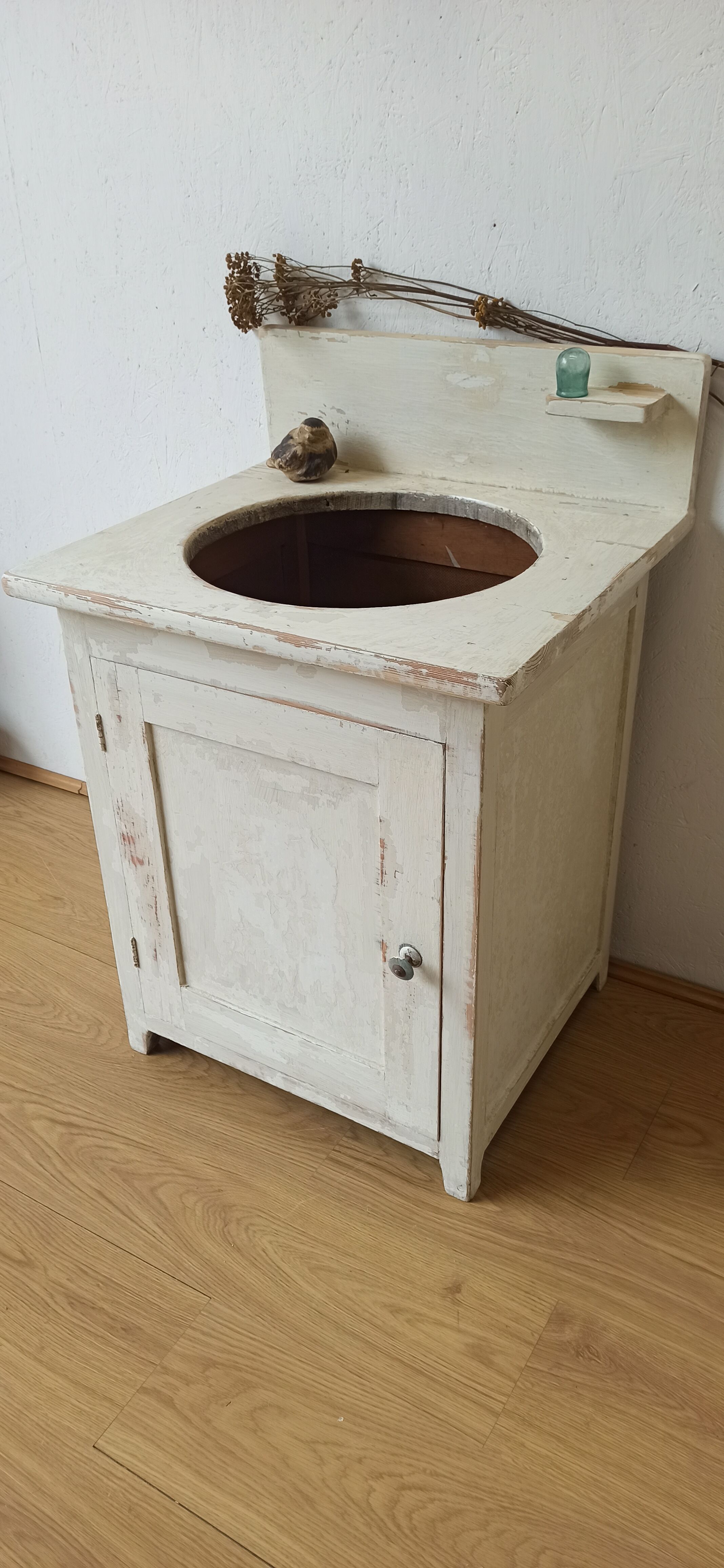 Old Wooden Wash Basin 50s.