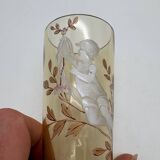 12 enamelled glasses, Mary Gregory, USA, 19th century
