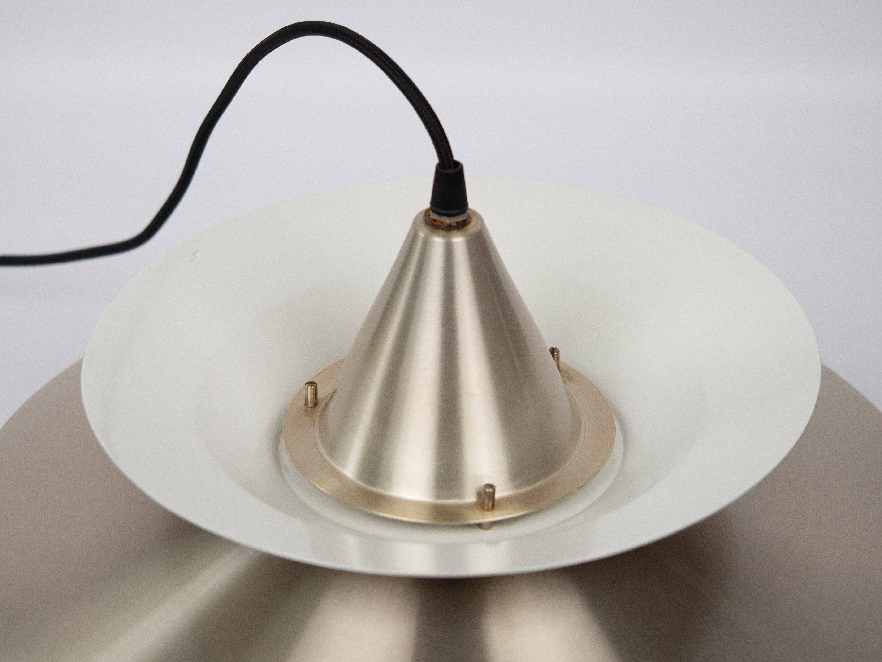 Danish vintage pendant lamp Lux by Knud Christensen, 1980s