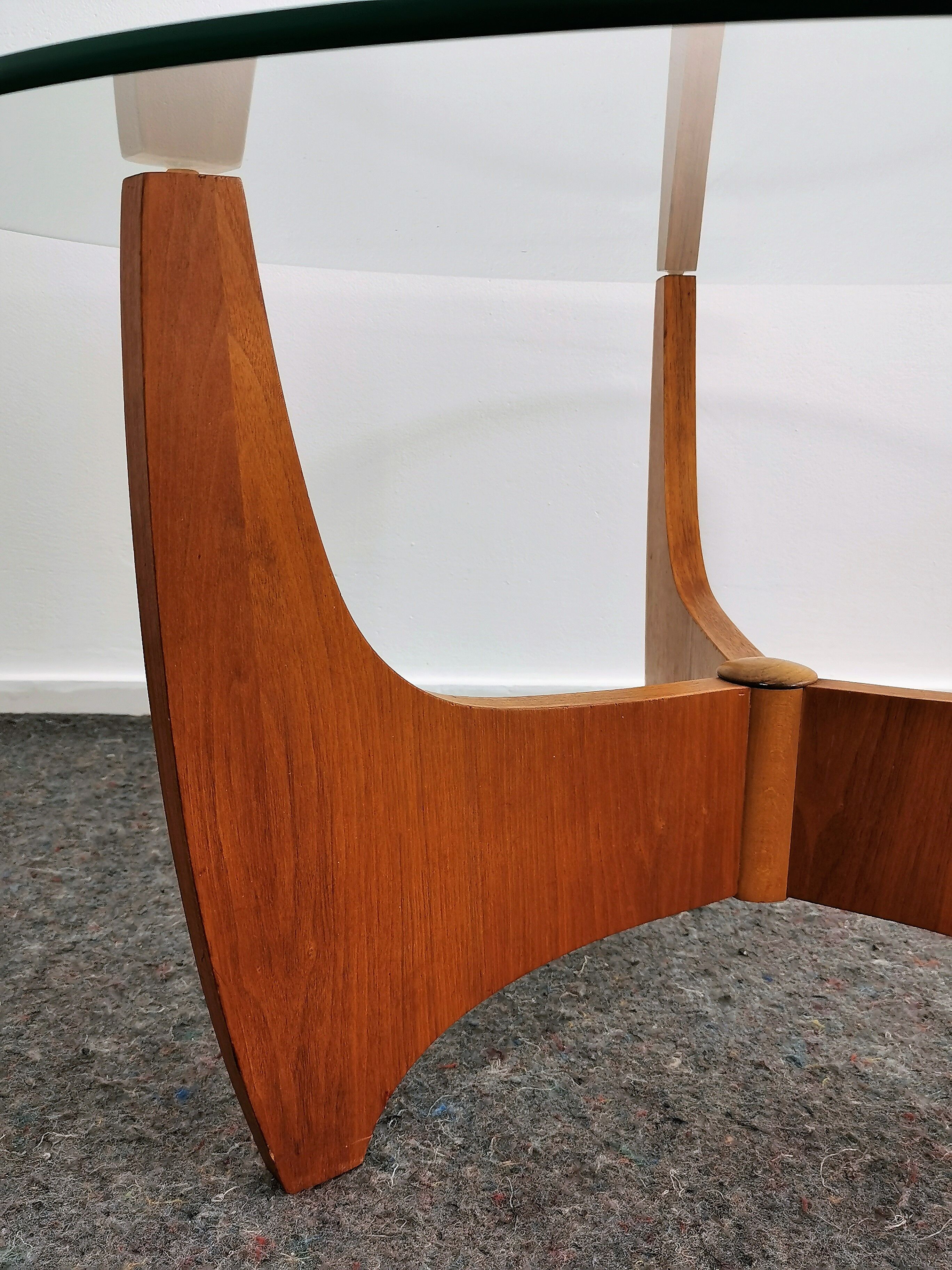 Teak Veneer Coffee Table 1960's