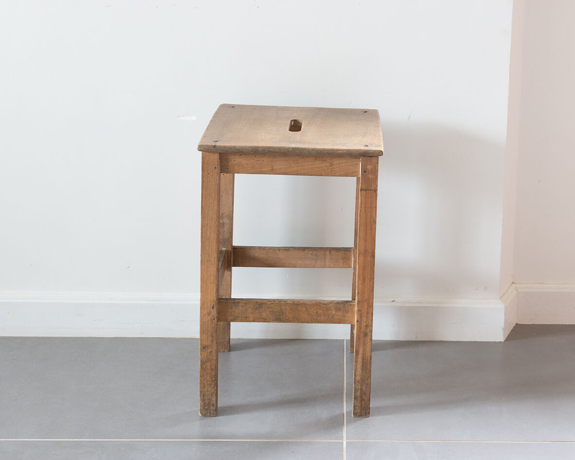 Wooden stool