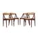Teak chairs by Kai Kristiansen model 31 1970s