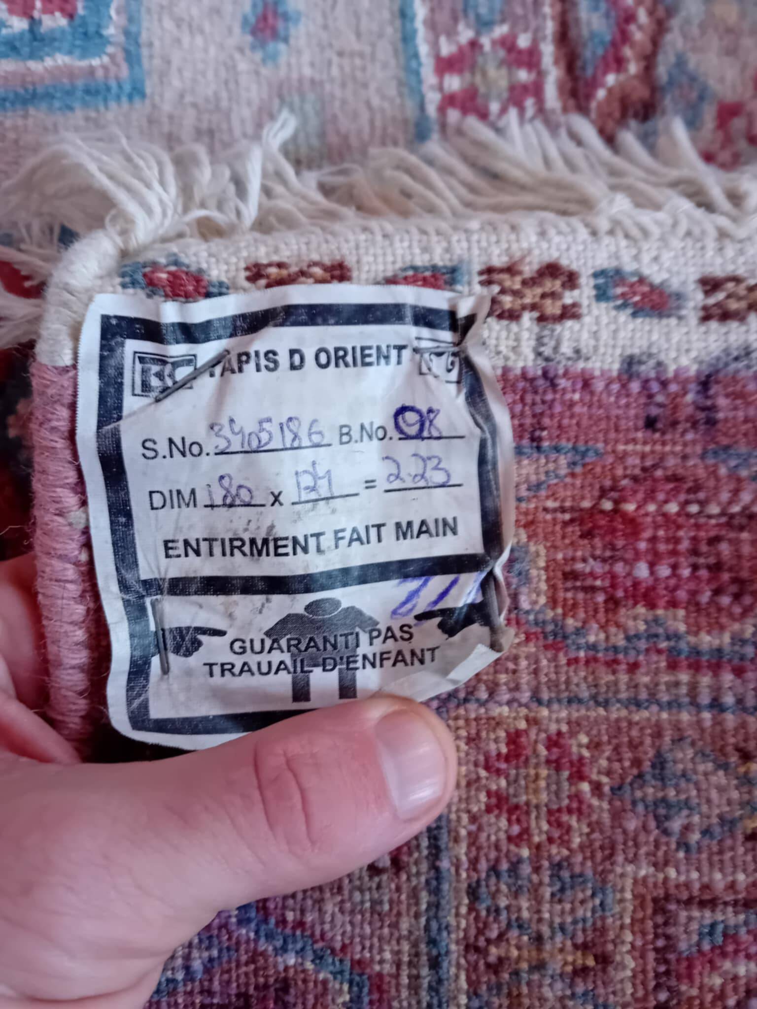 Handmade Pakistani Kafkazi Rug 180x131cm