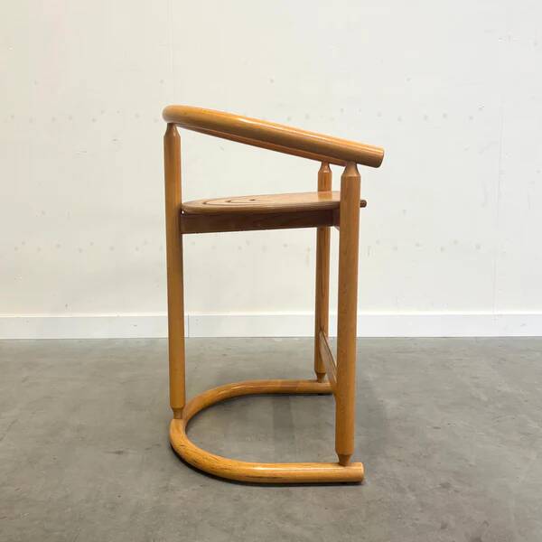 Ensemble de quatre tabourets de bar Allmilmö, années 1980