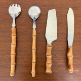 Salad cutlery and bamboo knives
