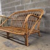 Rattan sofa