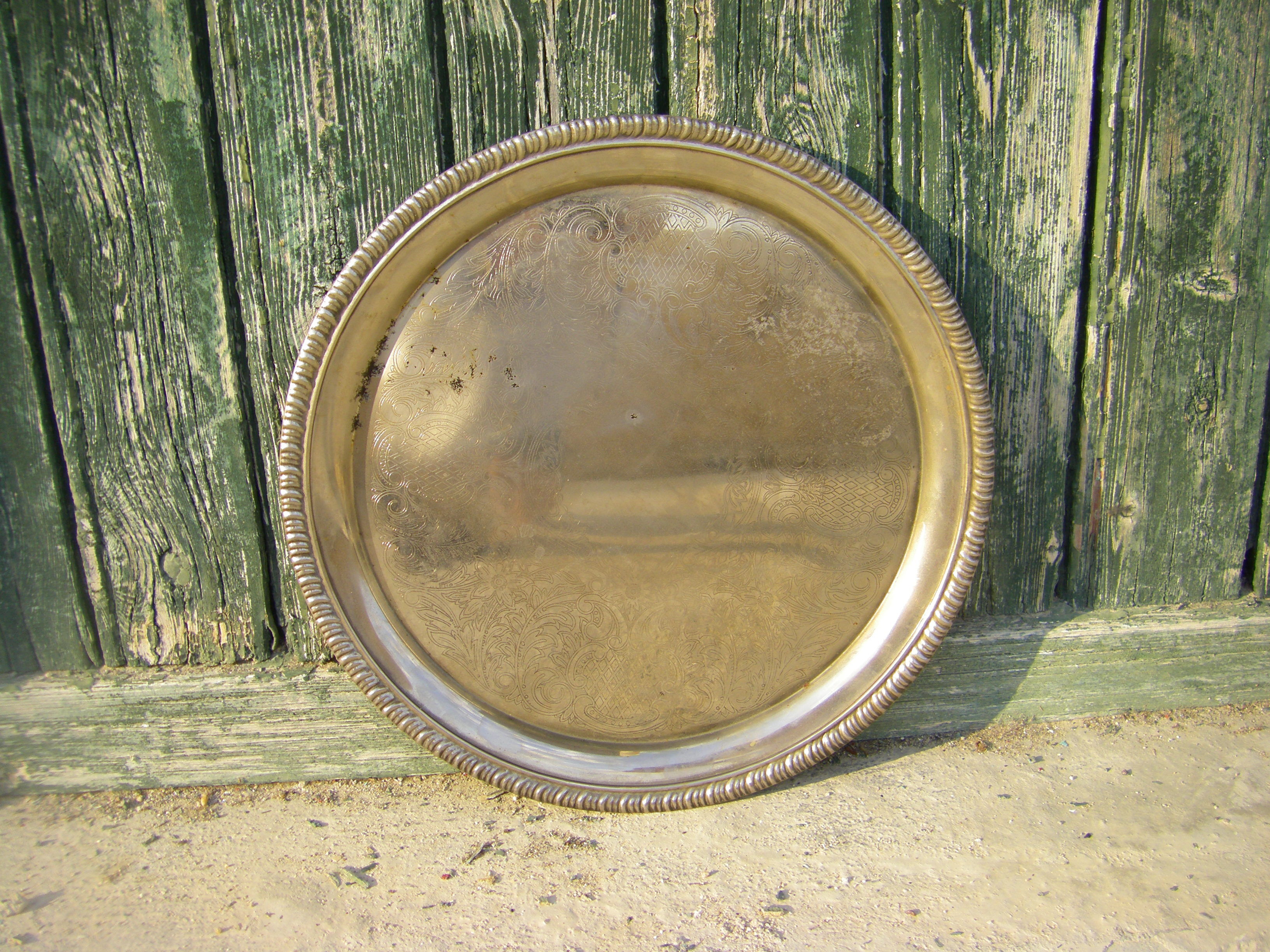 Vintage serving tray