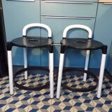 Paire de tabourets Polo par Anna Castelli Ferrieri pour Kartell