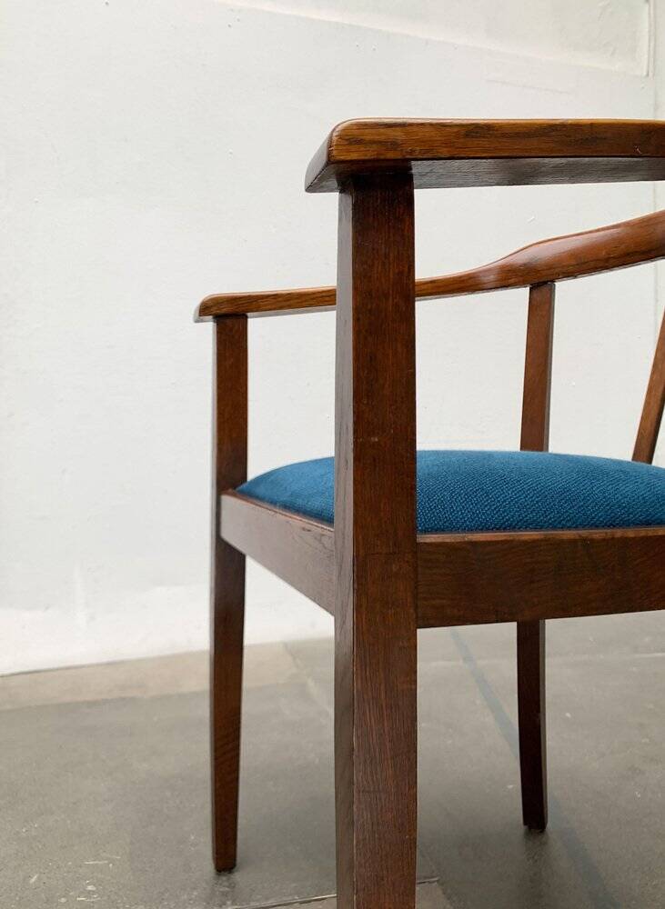 Art Deco hamburger office chair, 1930s