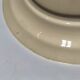 Ivory and blue geometric floral decoration plate, 1940s–50s