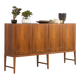 Rosewood highboard by Severin Hansen, Denmark, 1960s