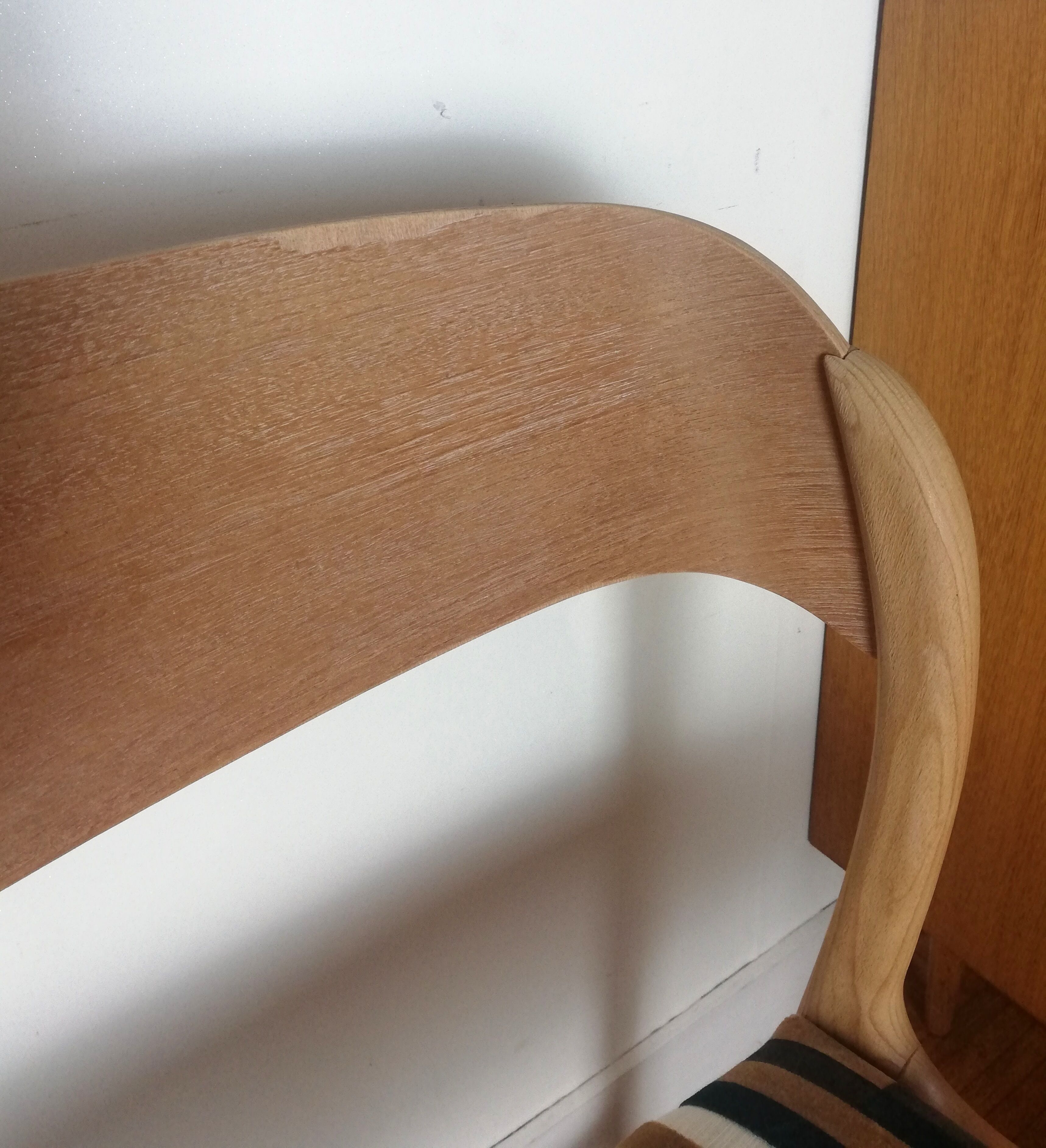 Renovated Baumann sled chair