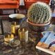 Set of 3 solid Brass boxes , De Falco Italy 1970s