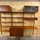 Vintage scandinavian teak wall unit by Poul Cadovius for Royal System 1960s