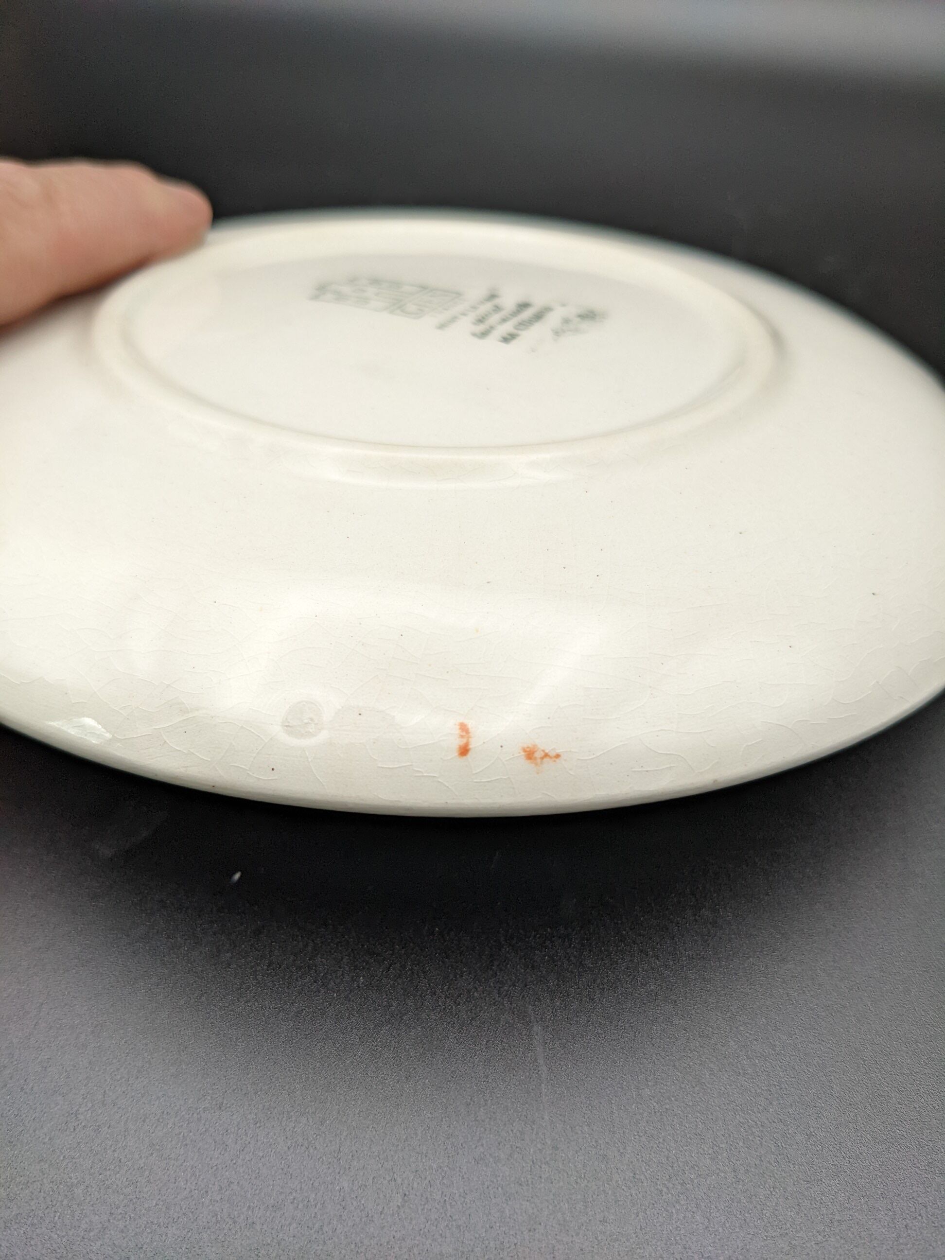 Set of 6 cheese plates Gien vintage ceramic Ma Cuisine