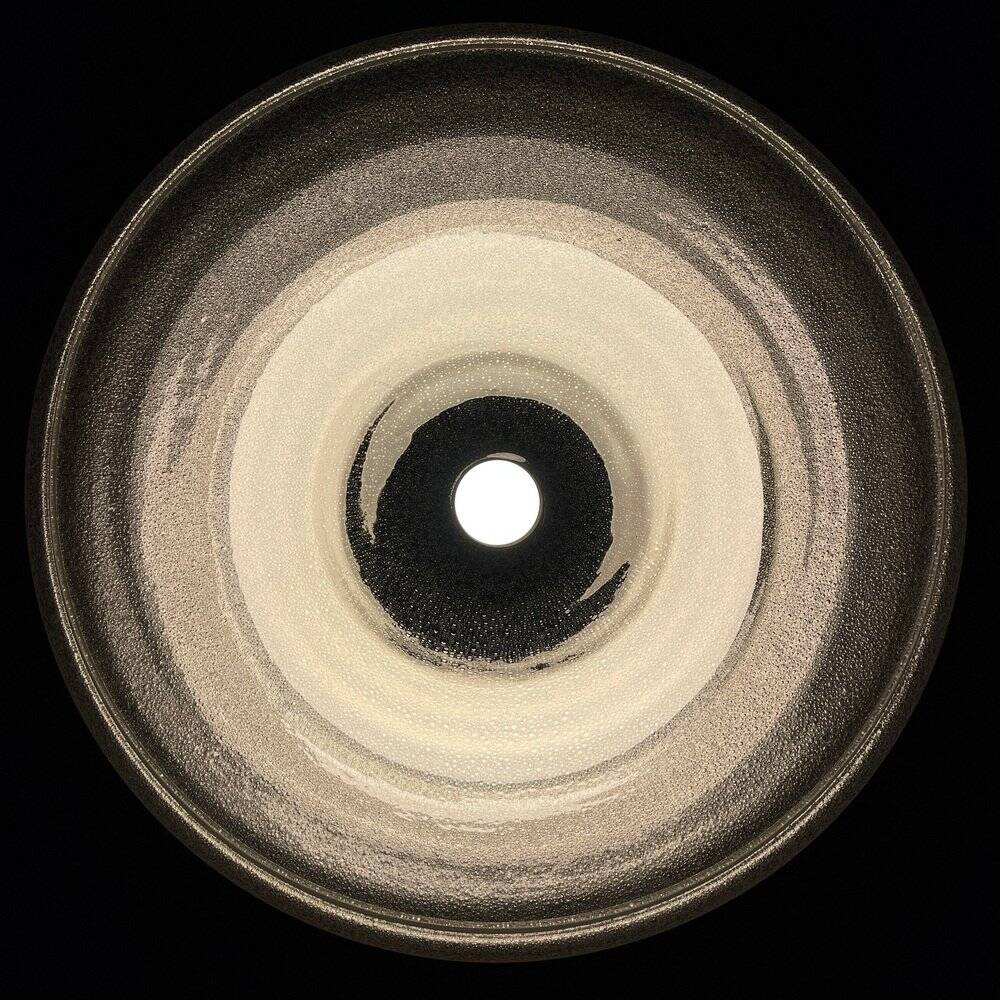 Murano pendant lamp attributed to Carlo Nason for Mazzega, Italy, 1960s.