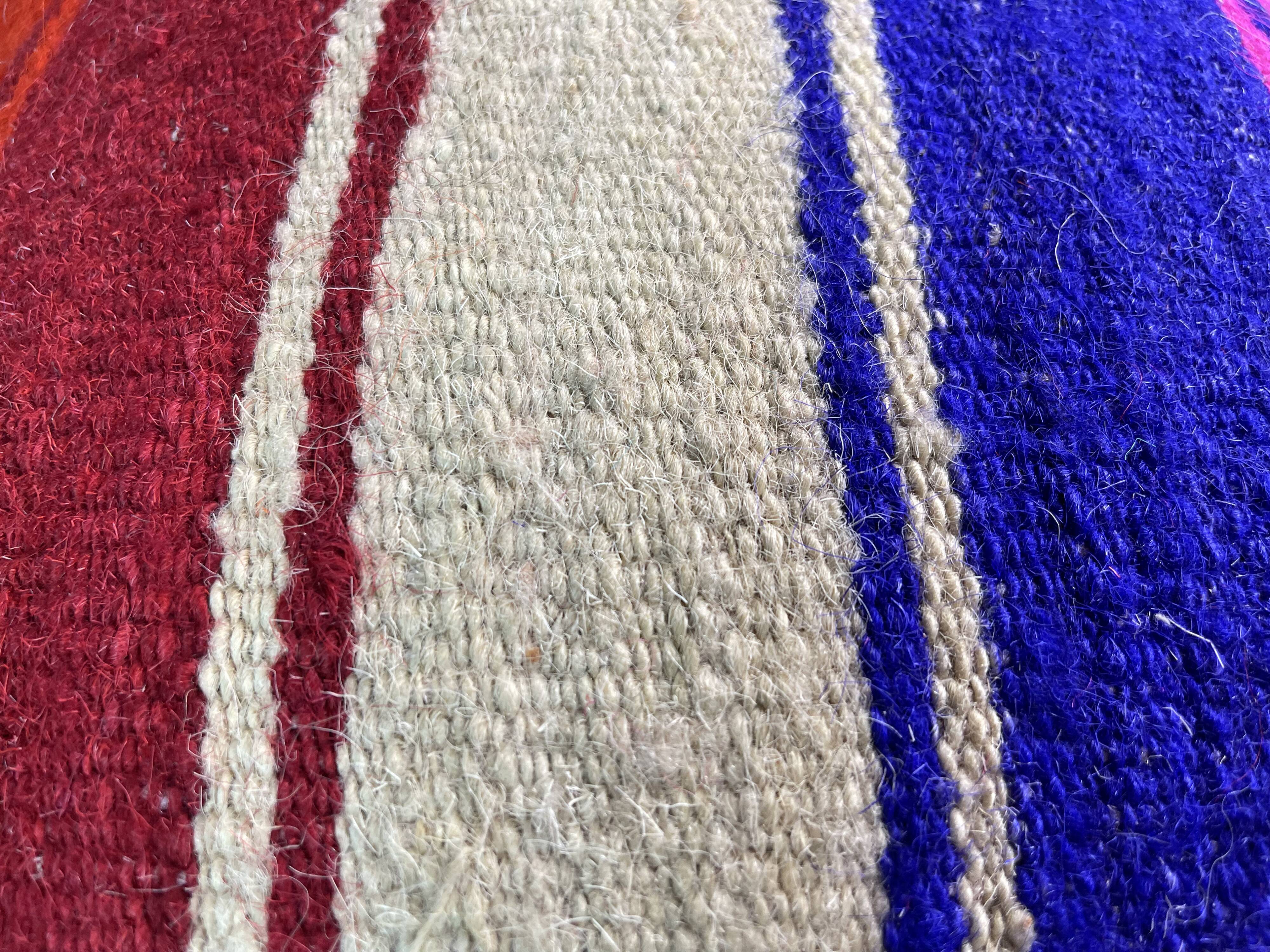 Vintage turkish kilim cushion cover 40 x 40 cm