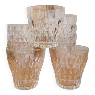 Vintage Vereco water glasses