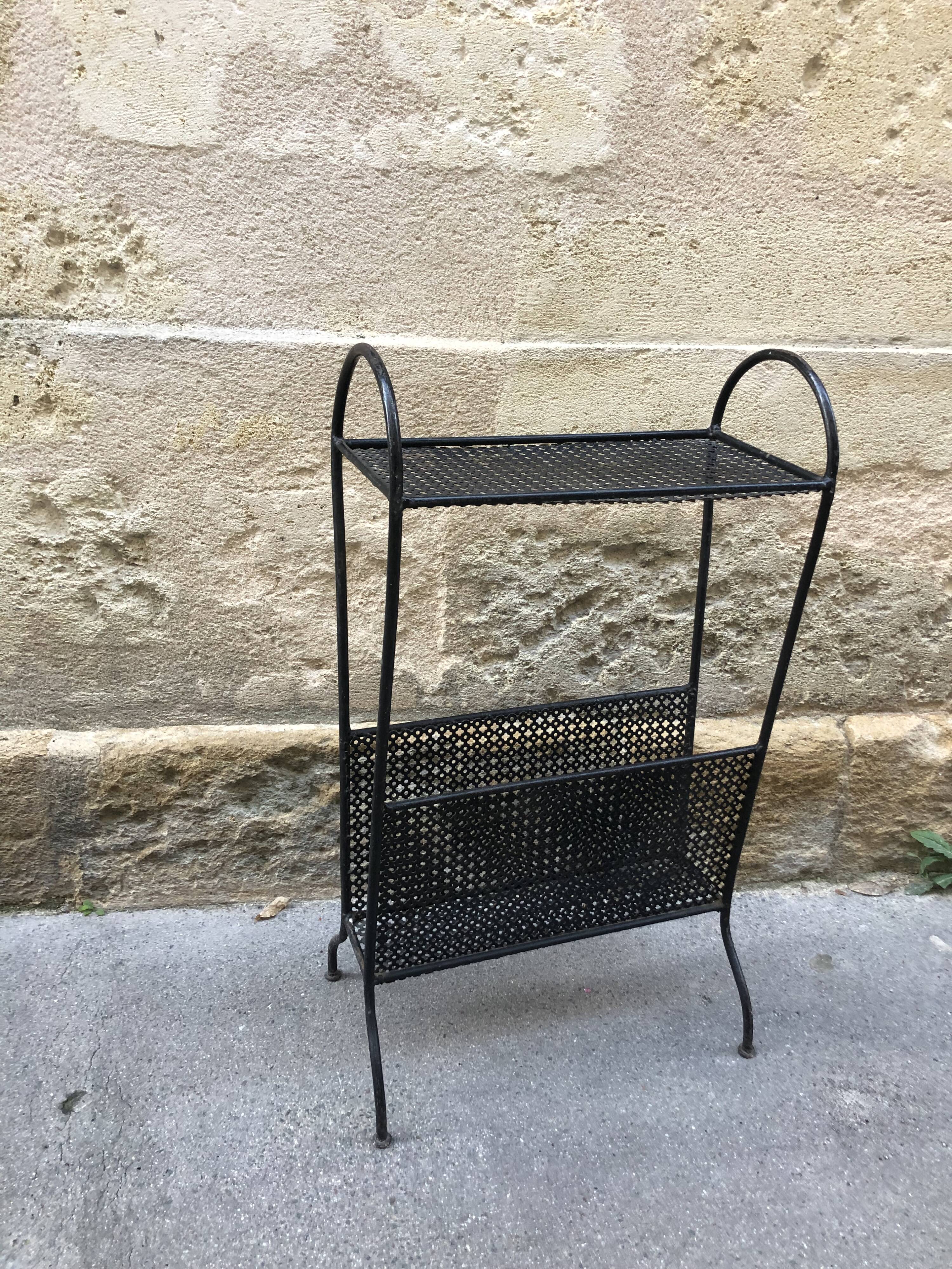 Vintage magazine door