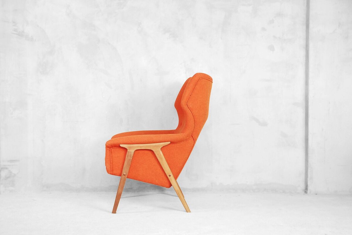 Armchair by Thorbjörn Afdal for Bruksbo Nesjestranda Møbelfabrik, 1960