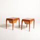 Pair of model 35 bedside tables by Severin Hansen for Haslev, 1960s