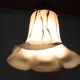 Glass pendant lights by Peill & Putzler, Petunia model 1970