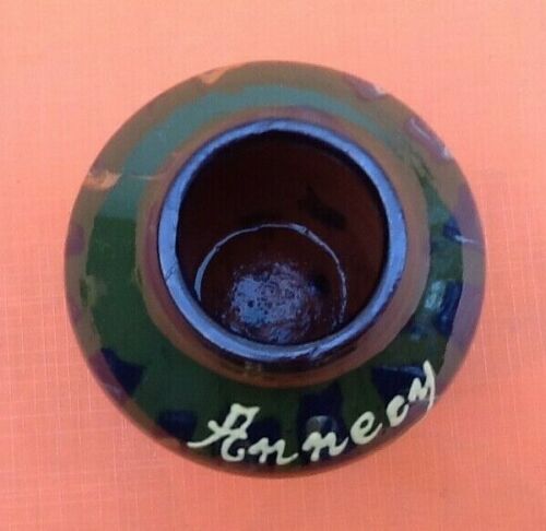 Vase F. Hertz Savoyard Pottery Jasper Ceramic