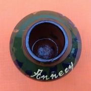 Vase F. Hertz Poterie Savoyarde Céramique Jaspée