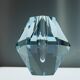 Diamond-shaped crystal vase from Strömbergshyttan