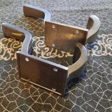 Set of 2 aluminum wall hooks