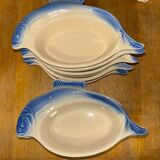 Set of 9 vintage fish ramekins