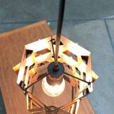 Danish copper pendant light from the mid-century by Lyfa, 1960s.