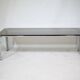 Mid-Century Design Chrome and Smoked Glass Coffee Table, 1970s